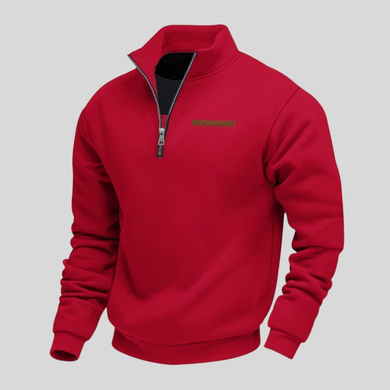Marcus - Casual Quarter-Zip Sweatshirt