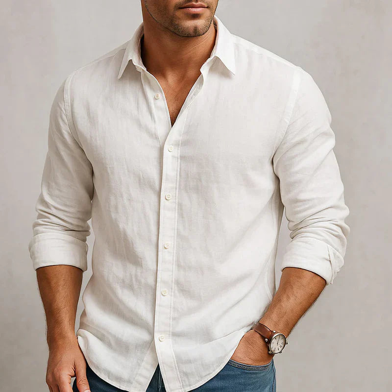 Jamar - Handmade Linen Shirt