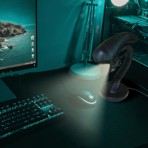 AlienGlow - Alien Creature Shaped Table Lamp