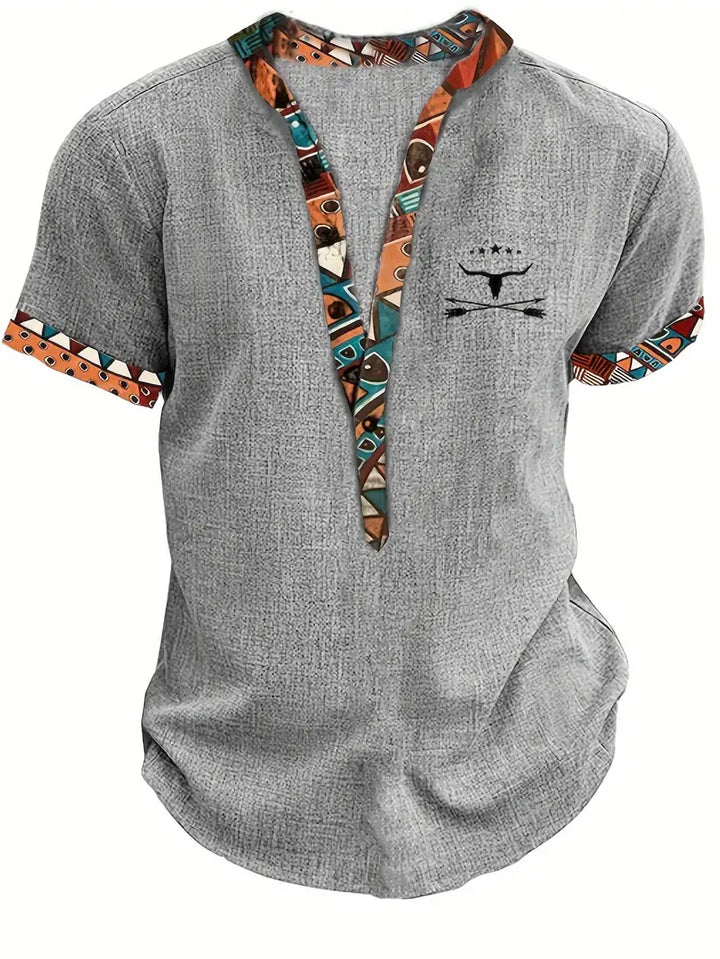Murat - Elegant Short Sleeve Shirt
