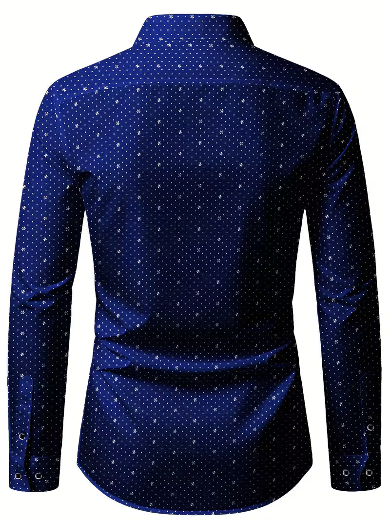 Spyros - Long Sleeve Shirt With Button Front