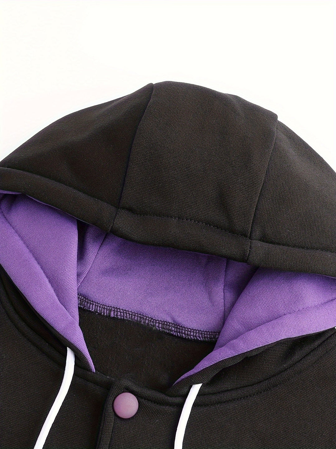 Askhat - Long Sleeve Hooded Baseball Jacket