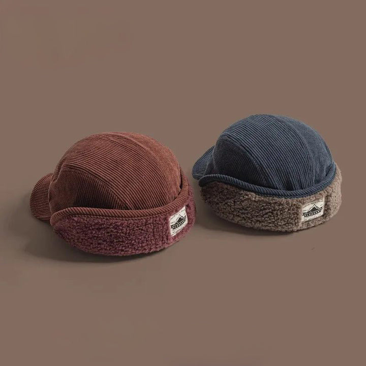 CozyFlaps - Ribbed Cap With Earflaps