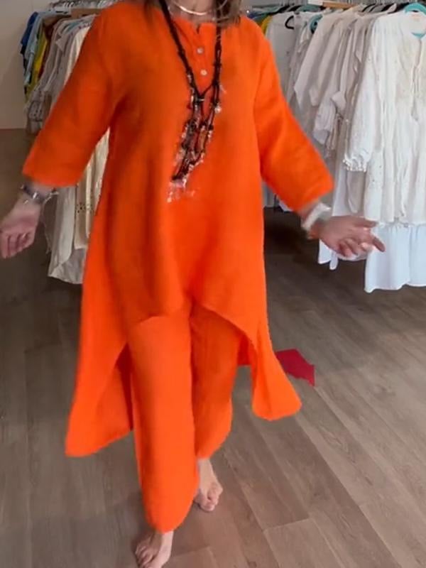 Freida - Casual Linen Dress