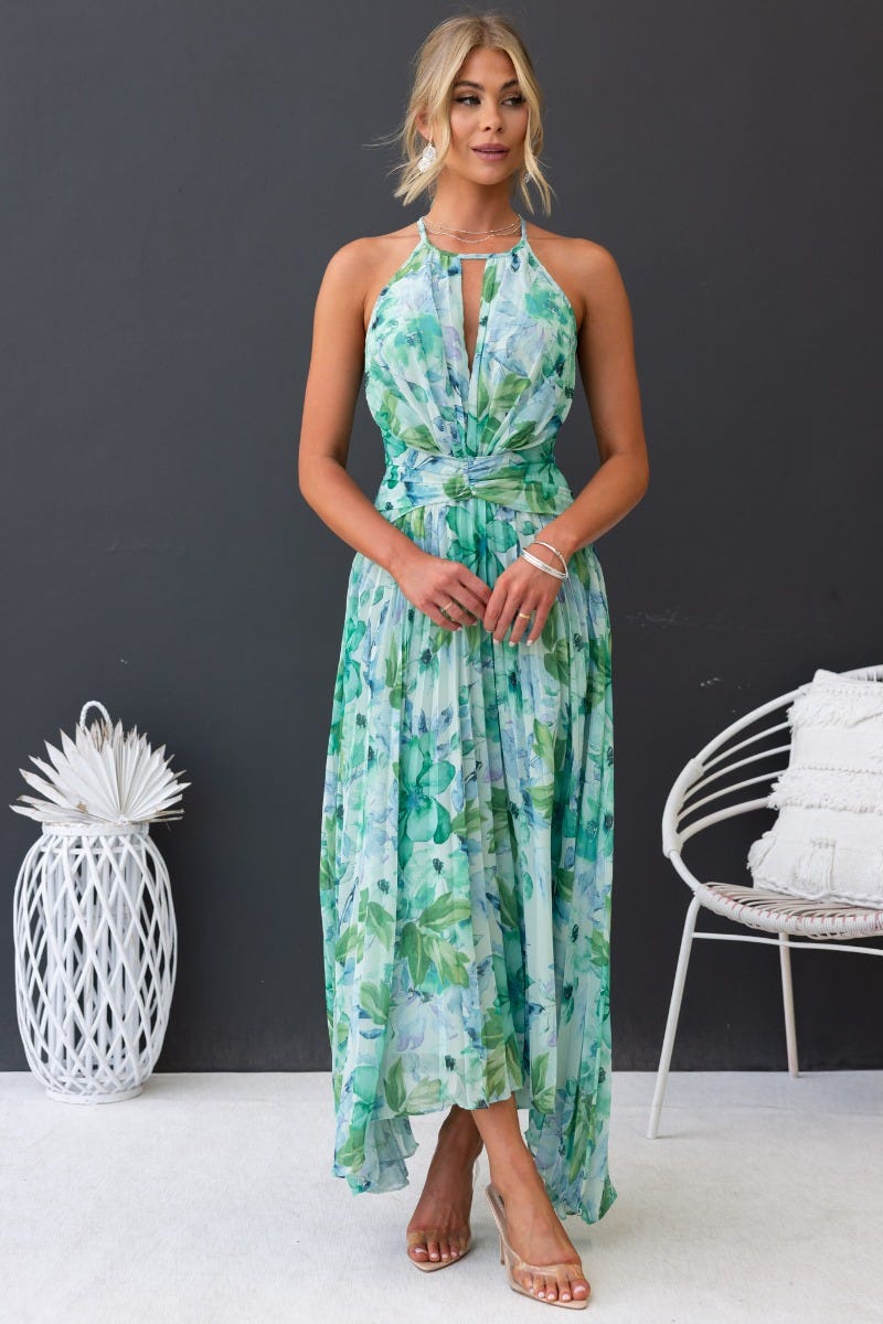 Shruti – Floral Elegance Dress