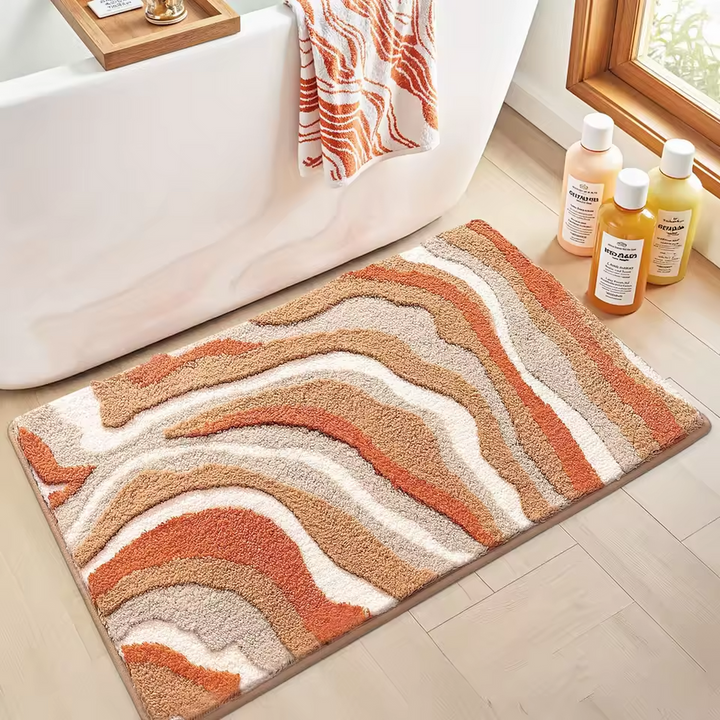 EarthLoom - Anti Slip Fabric Bath Mat