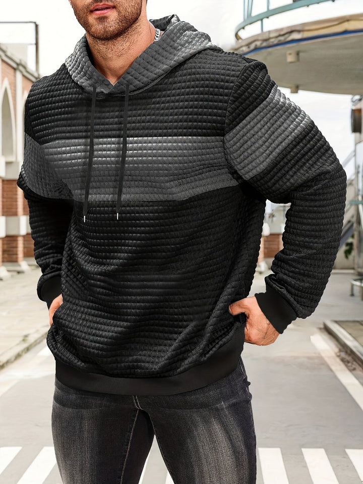 Fredric - Blocking Stylish Hoodie Sweatshirt