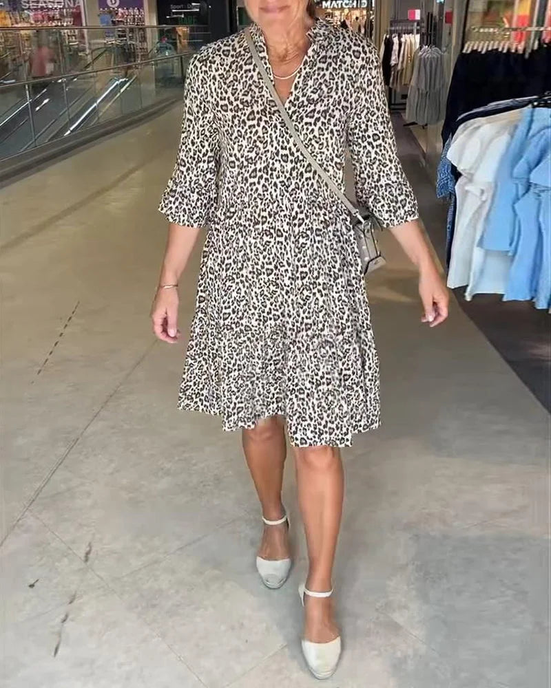 Siobhan - Leopard Printed Dress