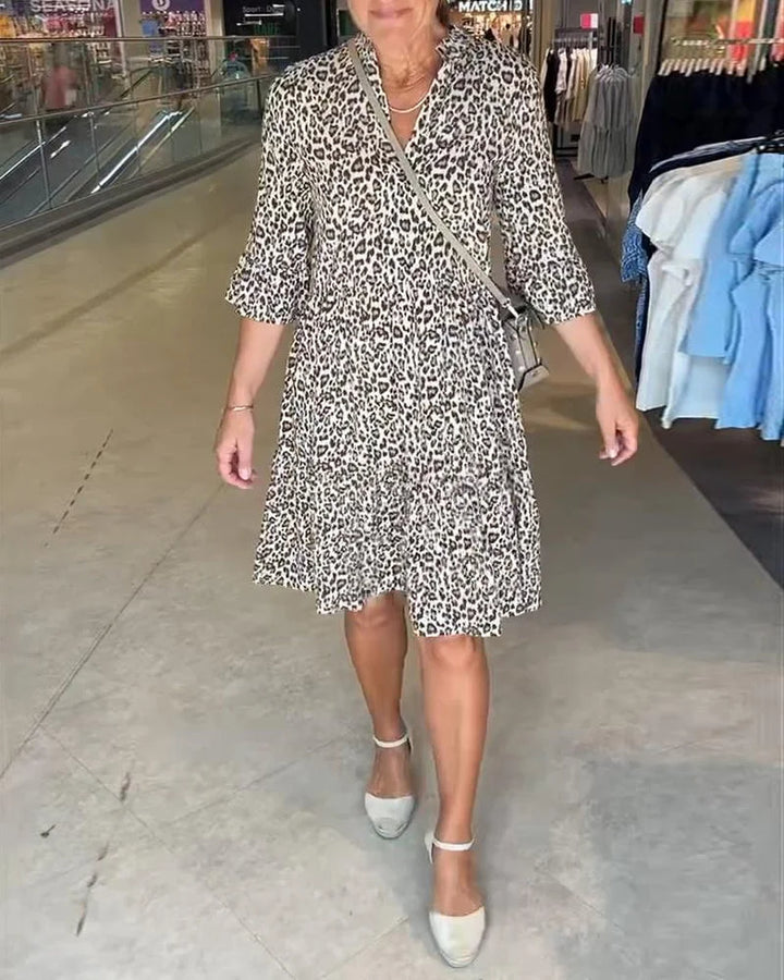 Siobhan - Leopard Printed Dress