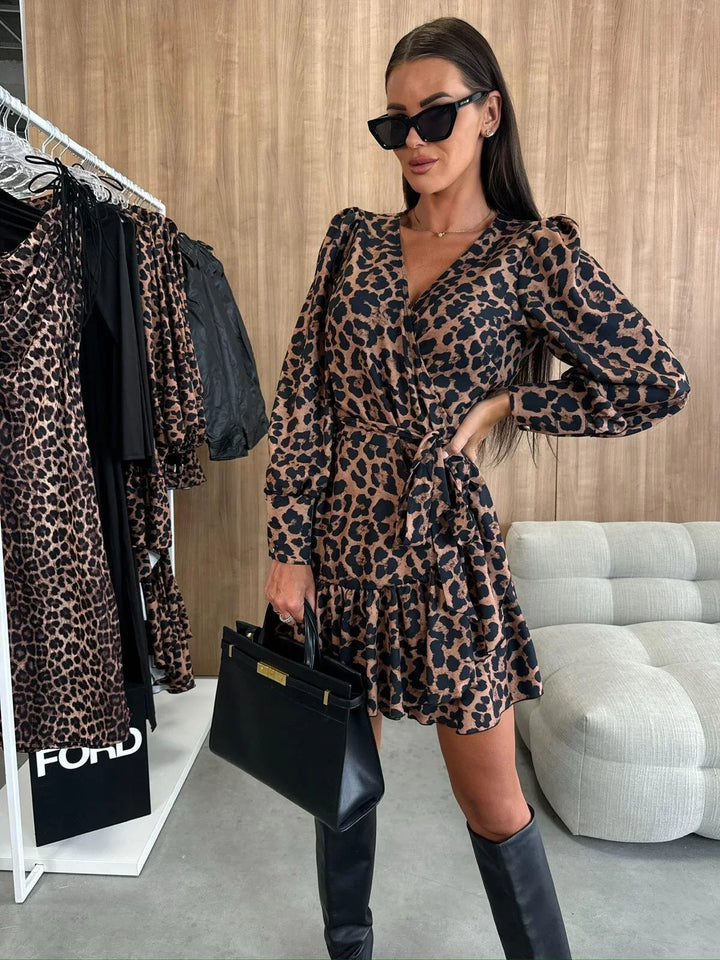 Adinda - Floral Print Mini Dress