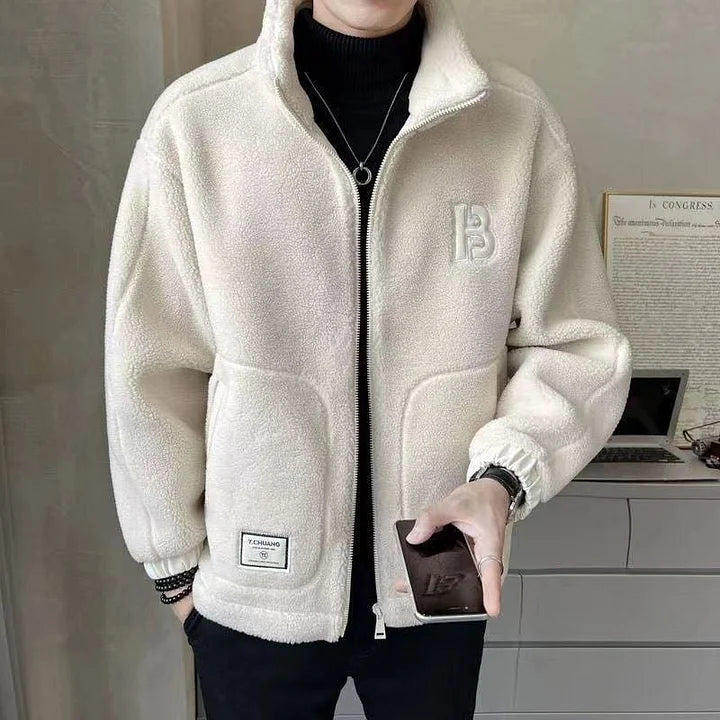 Achim - Faux Fur Zipper Jacket