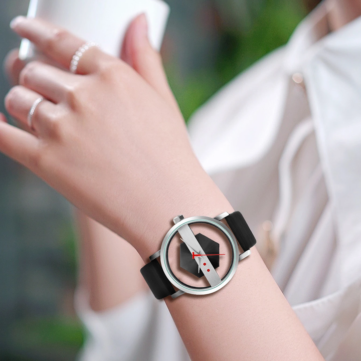 DialVorn - Geometric Dial Strap Watch