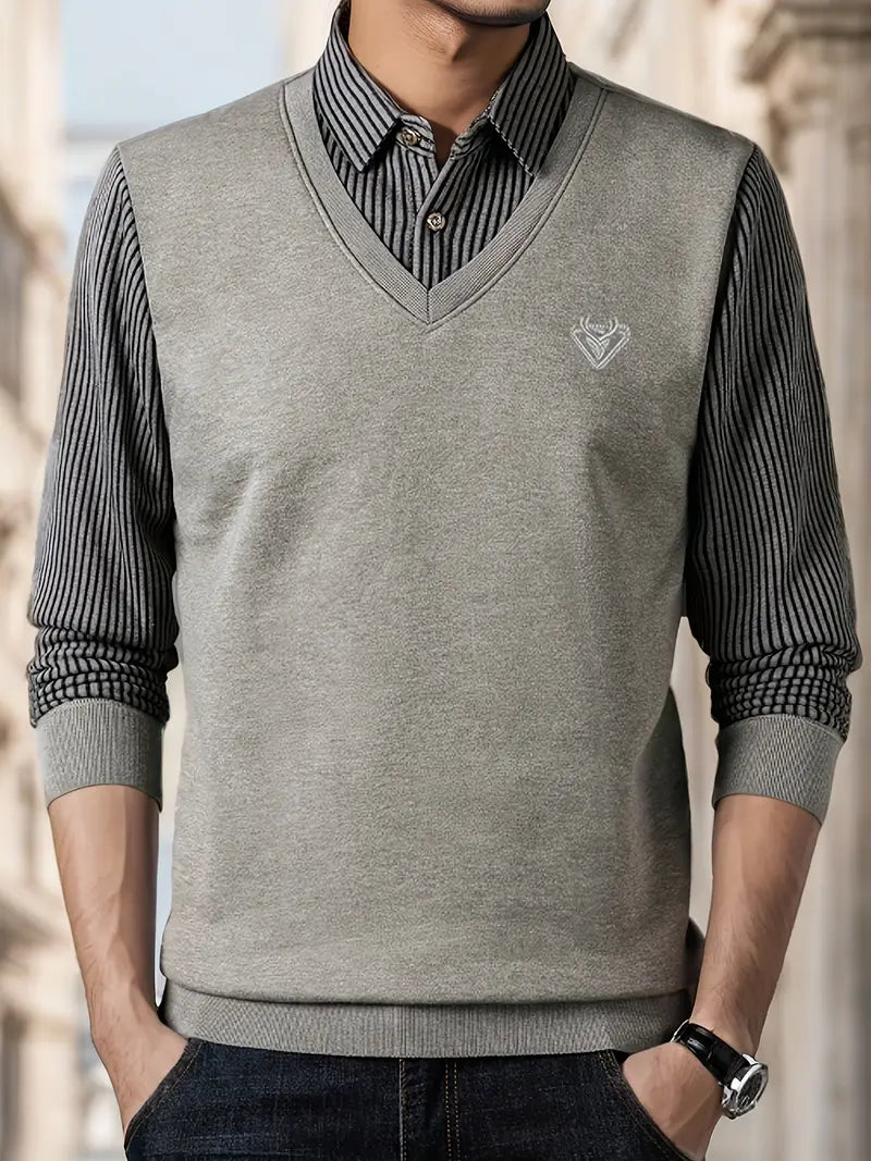 Leroy - Casual Long Sleeve Knitted Swater