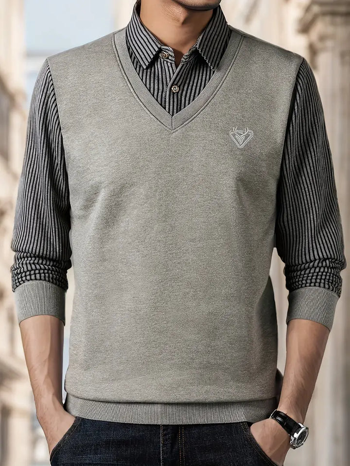 Leroy - Casual Long Sleeve Knitted Swater