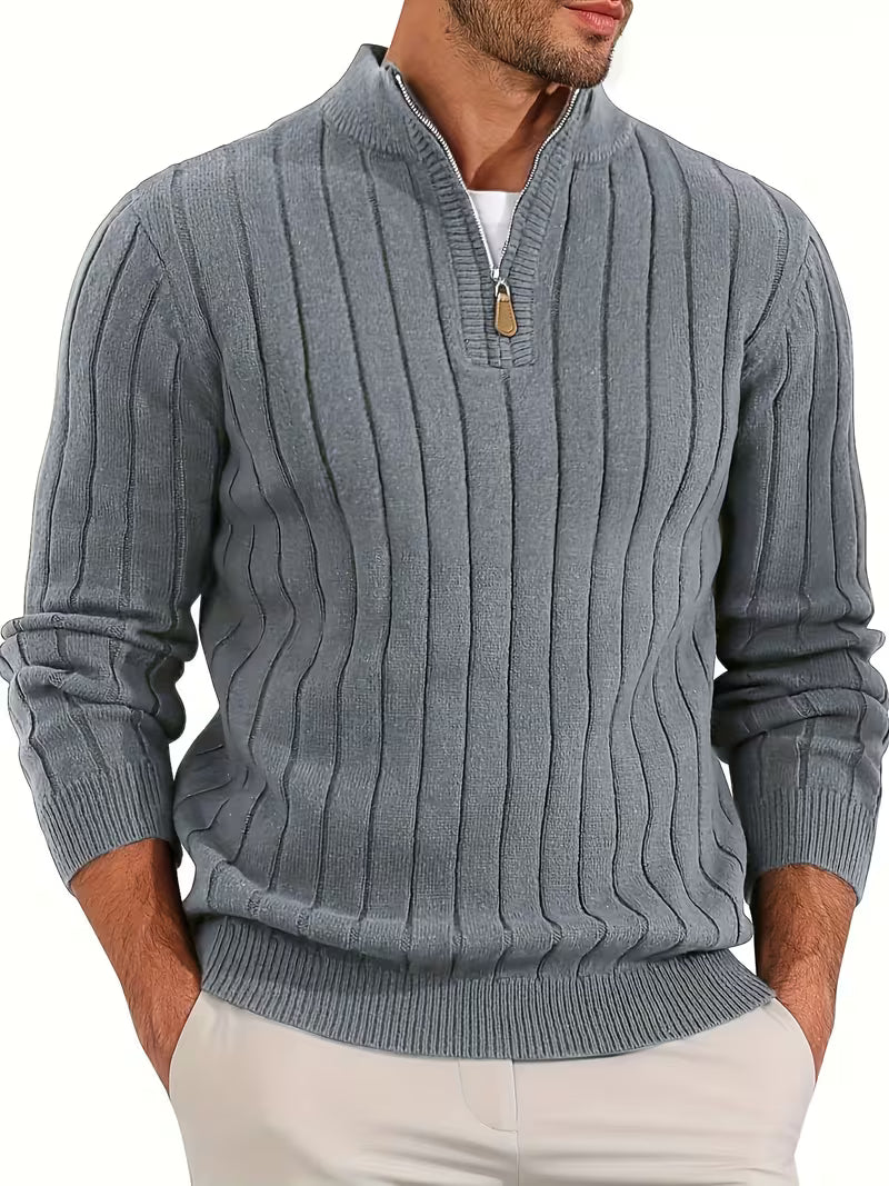 Yedidya - Casual Long Sleeve Knitted Sweater