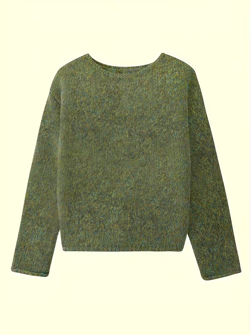 Maristela - Casual Loose Long Sleeve Sweater