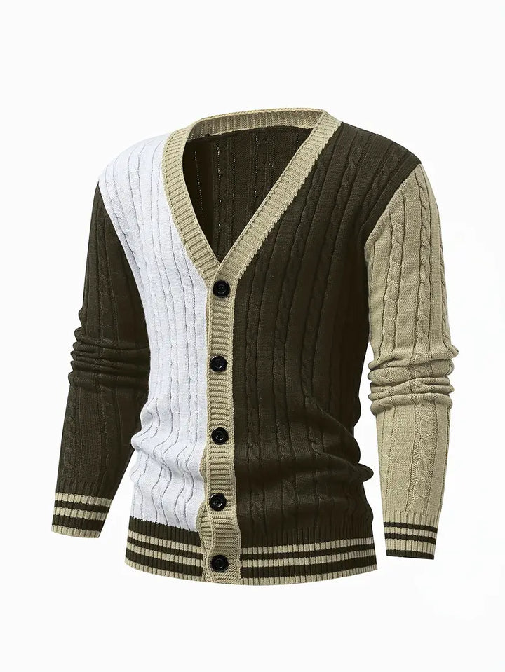 Bryant - Breathable Knitted Long Sleeve Cardigan