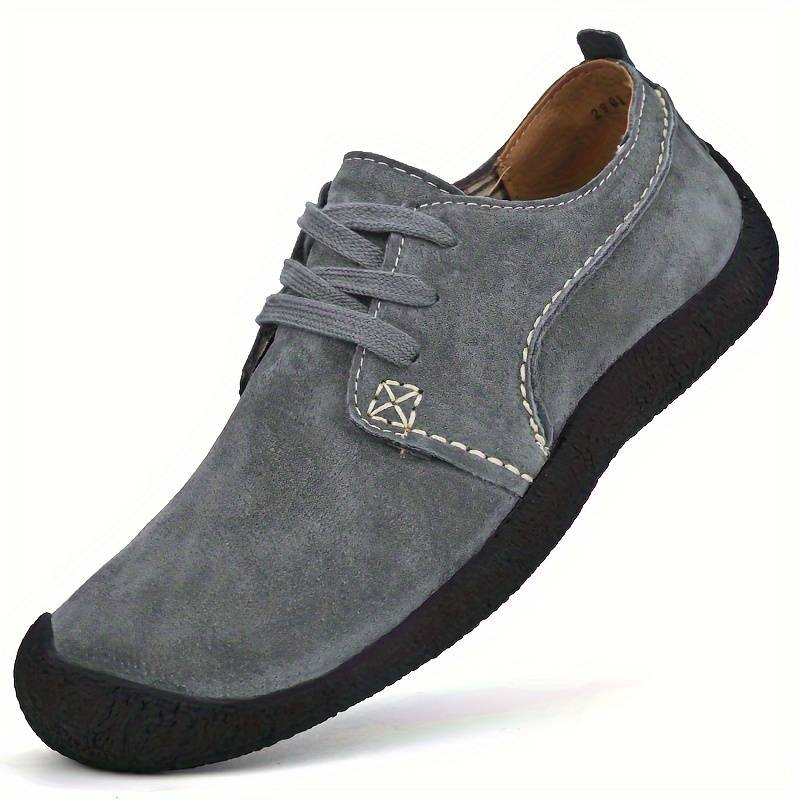 Boyce - Suede Lace-Up Leather Shoes