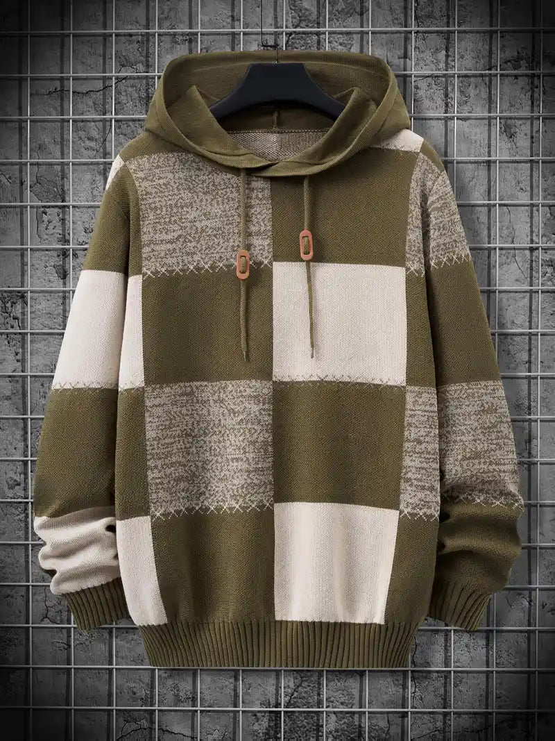 Donovan - Comfortable Knitted Hooded