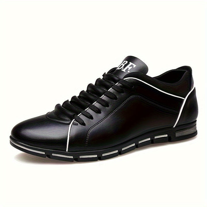 Ankan - Leather Lace-Up Sneakers