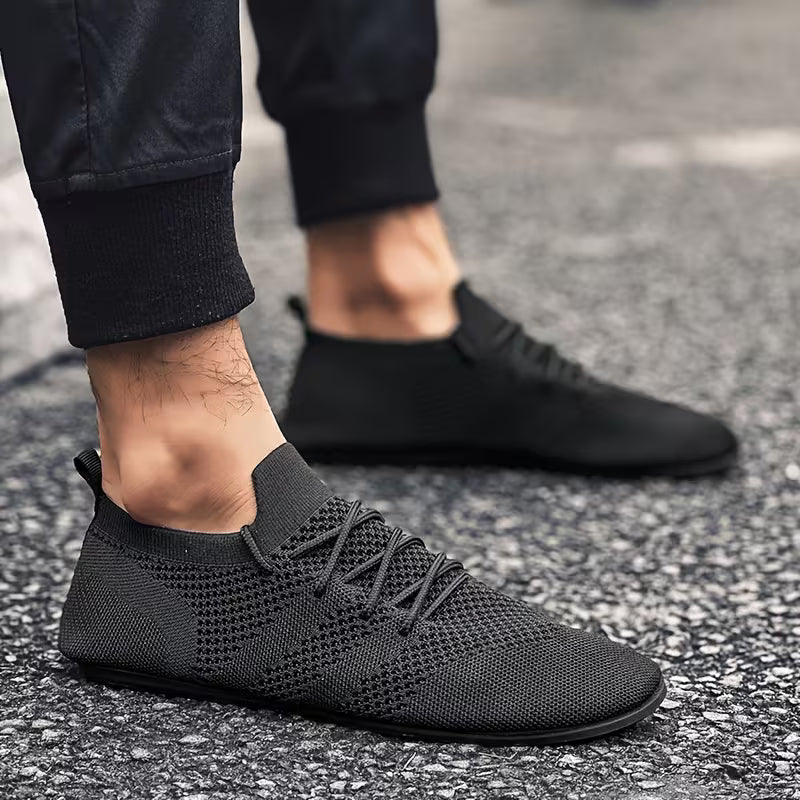 Stratoszone - Breathable Knit Lace-Up Shoes
