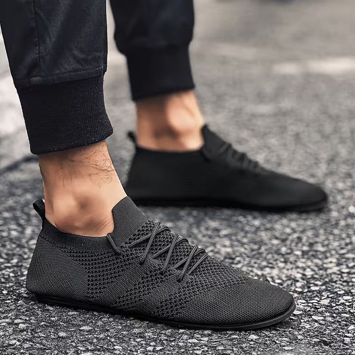 Stratoszone - Breathable Knit Lace-Up Shoes