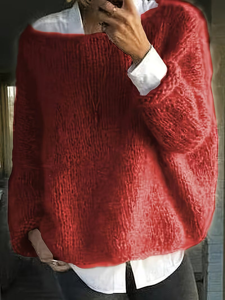 Maristela - Casual Loose Long Sleeve Sweater