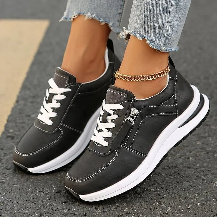 Kathren - Comfortable Lace Up Sneakers