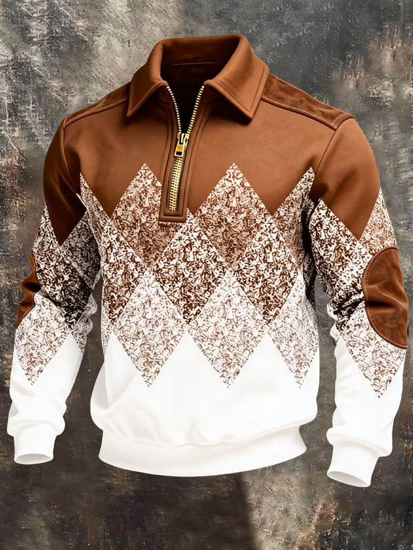 Renshaw - Stylish Zip-Up Sweatshirt