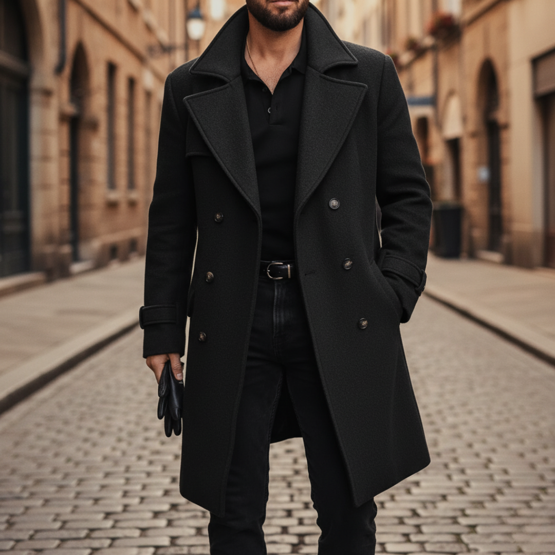 Zohran - Double Breasted Winter Wool Coat