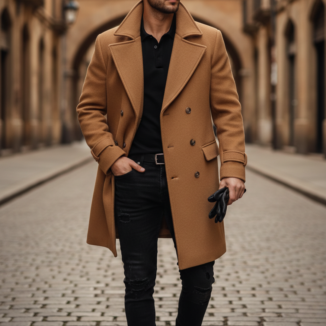 Zohran - Double Breasted Winter Wool Coat