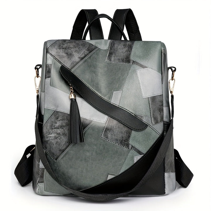 Stratosflex - Checkered Anti-Theft Backpack