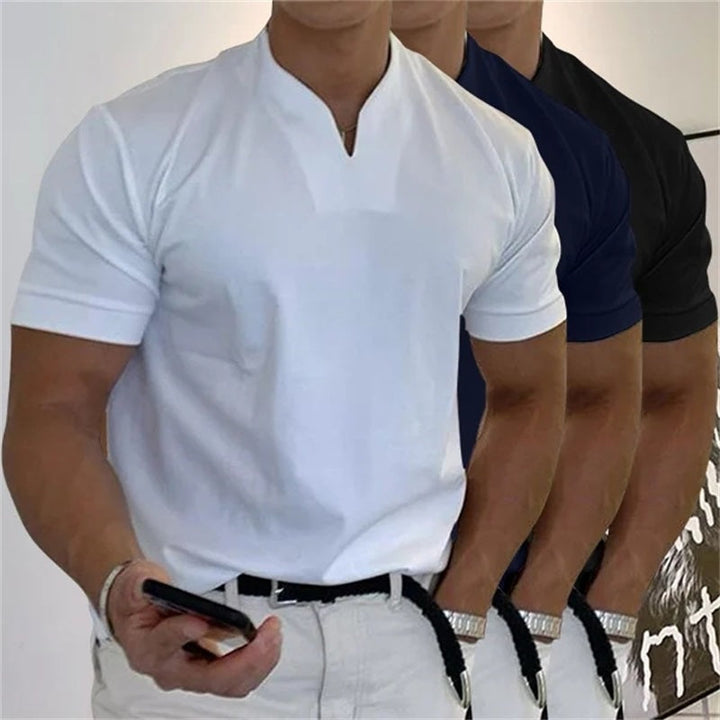 Neven - Short Sleeve T-Shirt V Neck