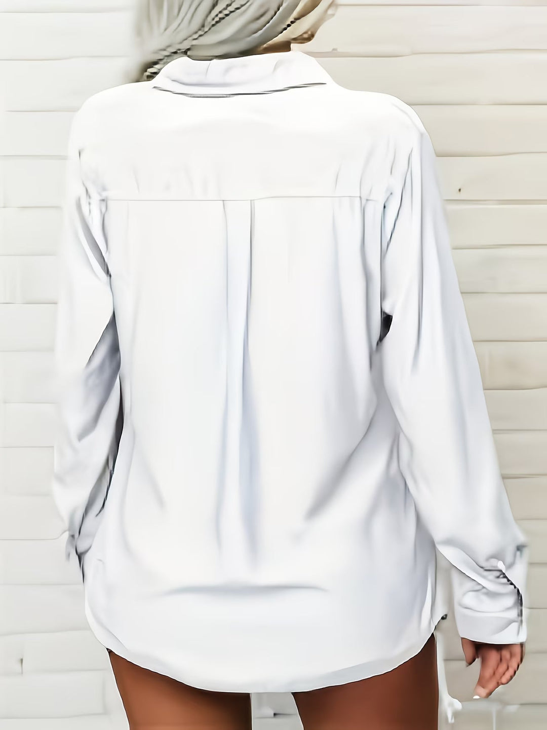Tierna - Long Sleeve Button-Up Shirt