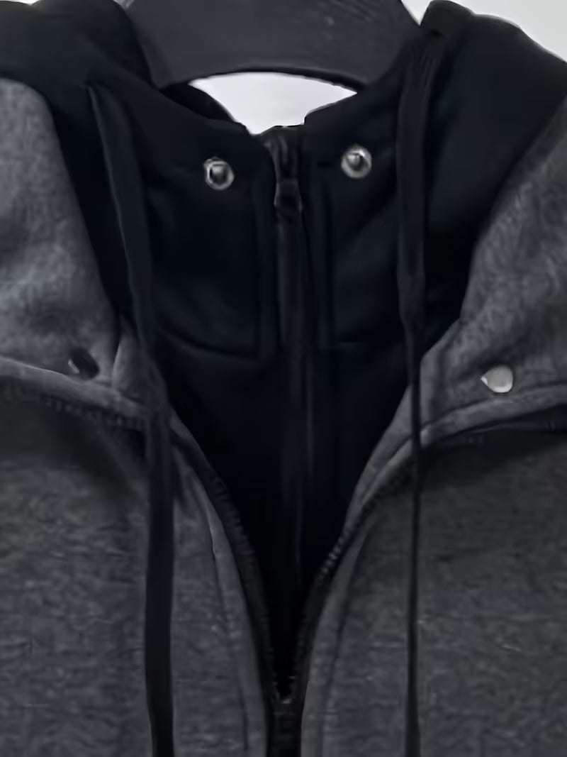 Griffiths - Regular Fit Long Sleeve Quarter Zip Hoodie