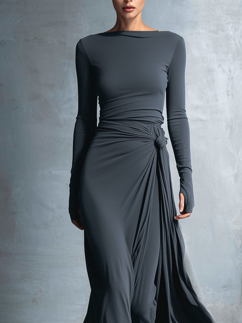Joeena - Maxi Dress With Side Knot