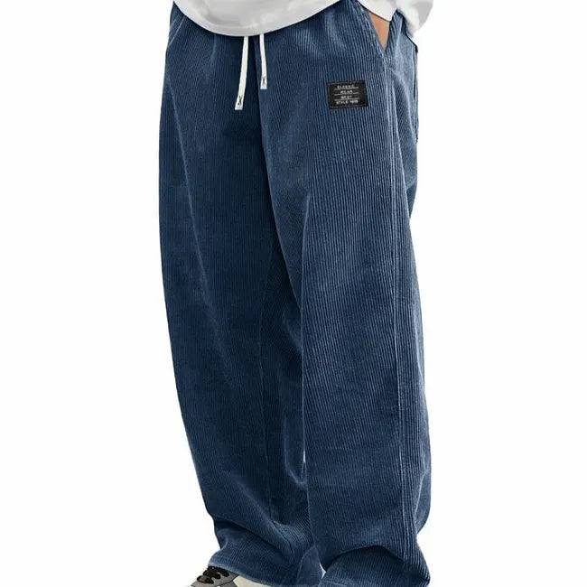 Lovis - Wide-Leg Drawstring Pants With Pockets
