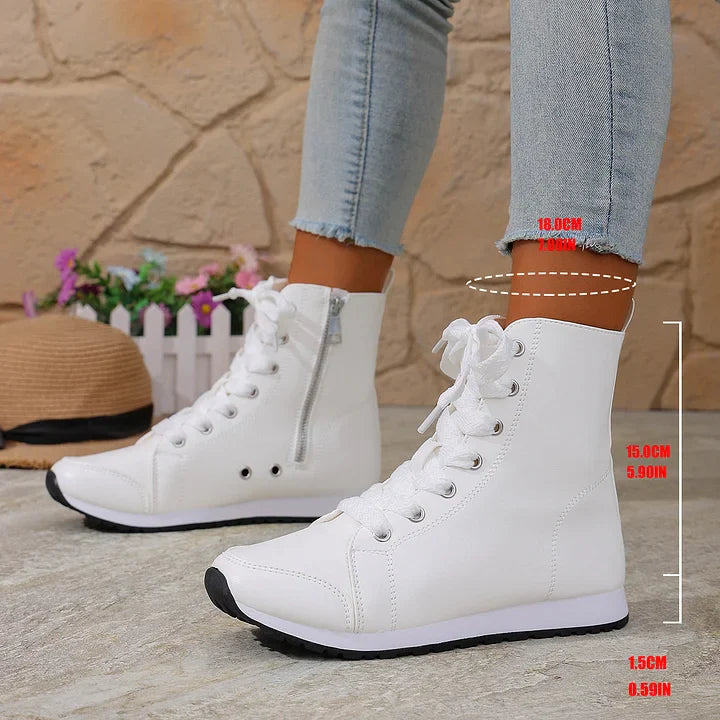 Theofani - Breathable Zipper Ankle Boot
