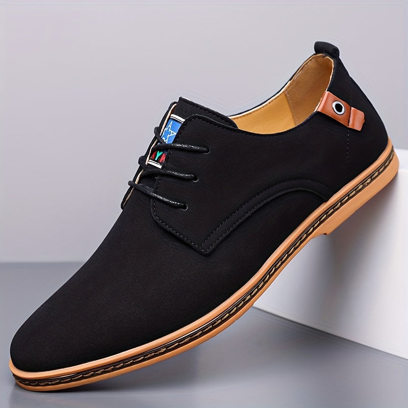 Muoja - Faux Leather Lace Up Shoes