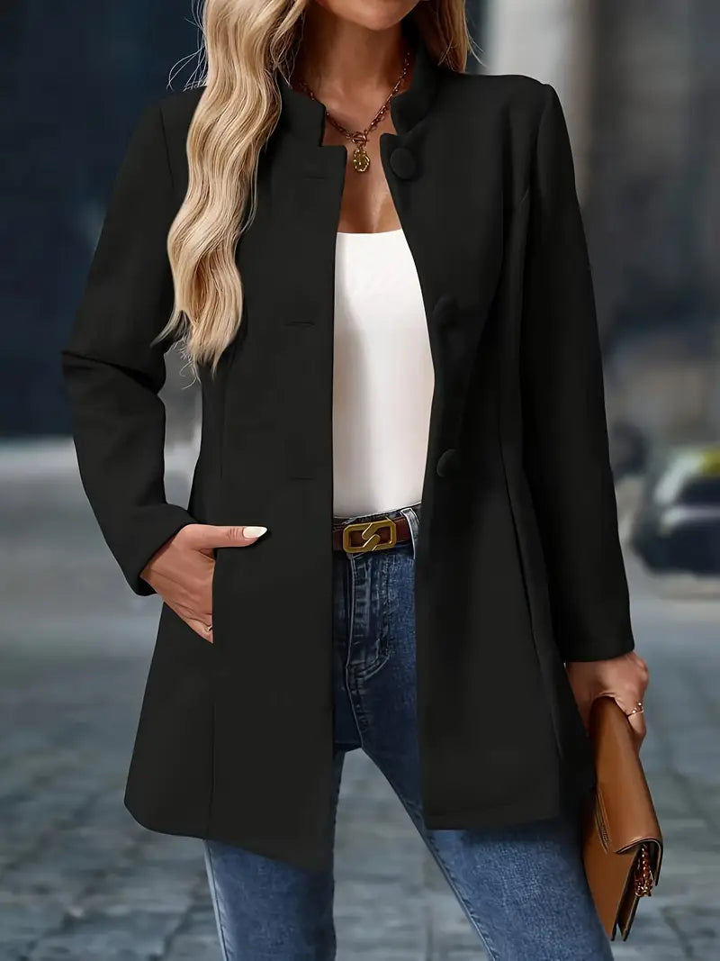 Enrietta - Fashionable Single Breasted Blazer