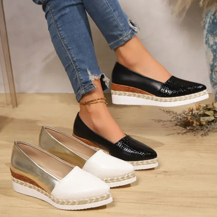 Louella - Elegant Orthopedic Moccasins