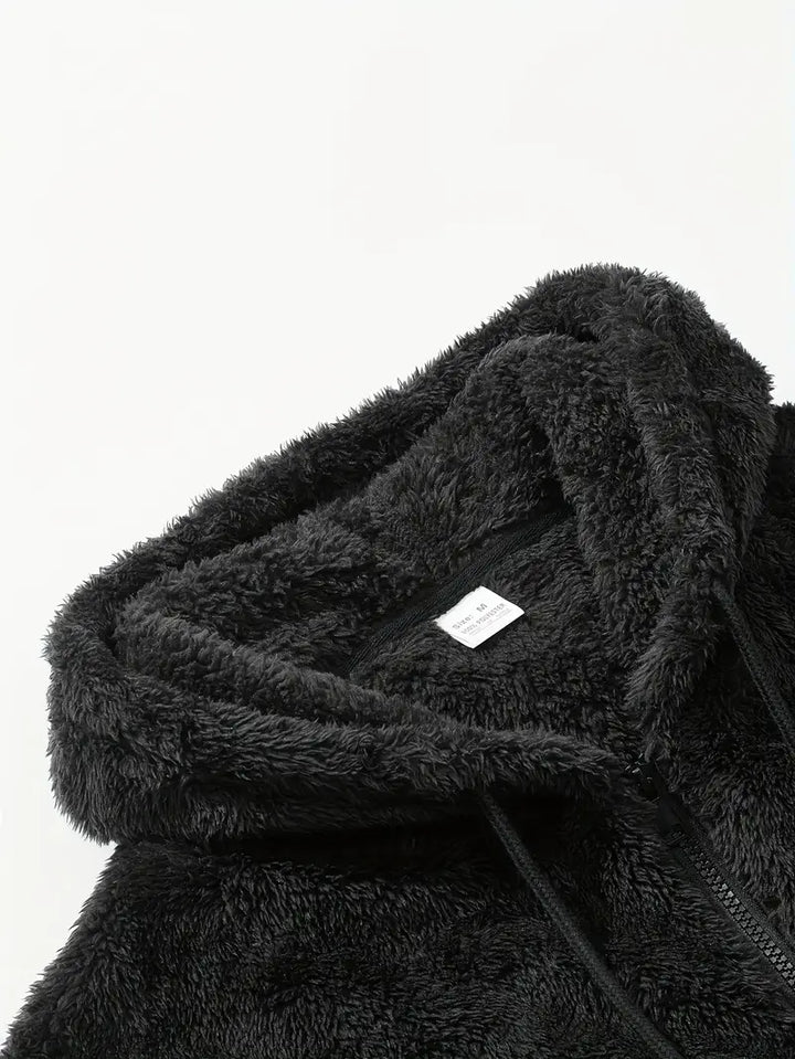 Ushakov - Casual Long Sleeve Hoodie With Zipper