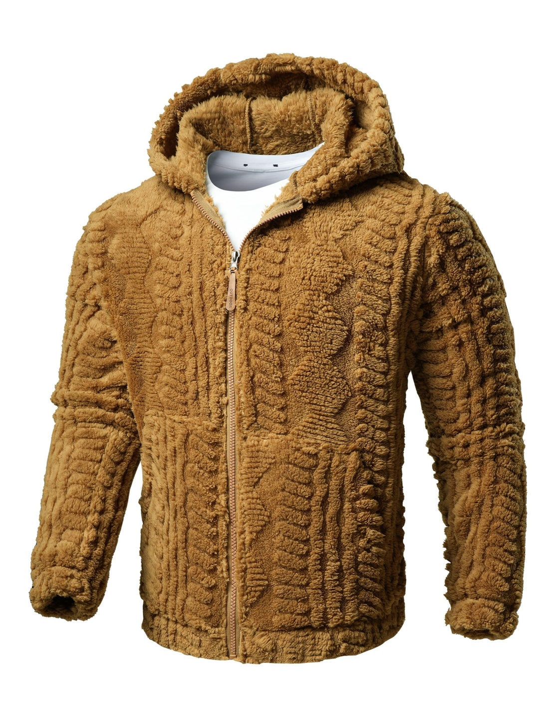 Stratosspan - Long Sleeve Hooded Jacket With Zipper
