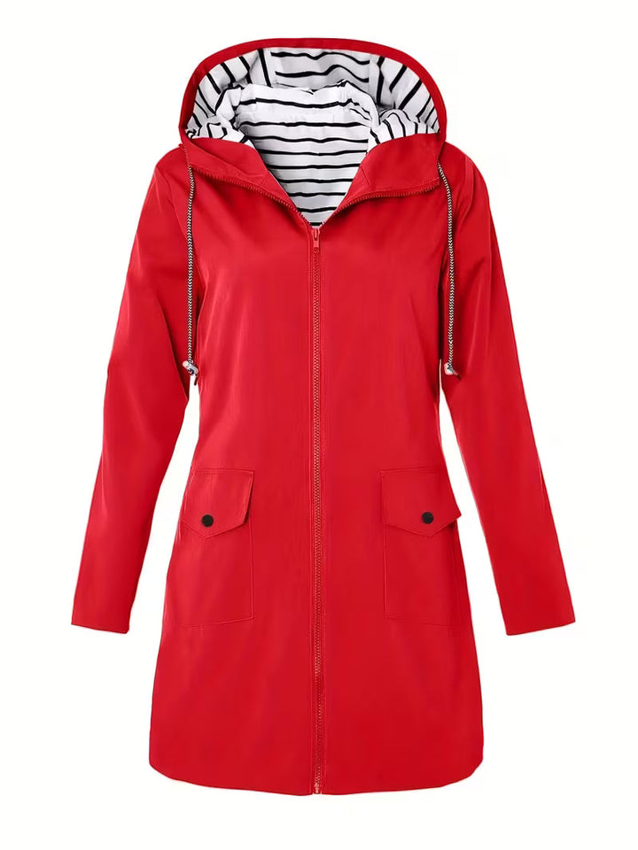 Ilianoula - Hooded Jacket With Pockets