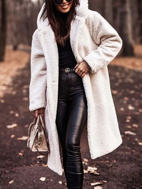 Nedda - Elegant Teddy Winter Jacket