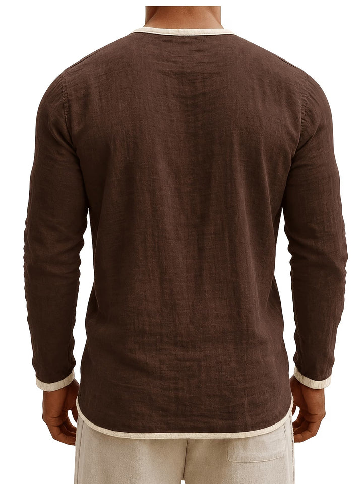 Lorcen - Long Sleeve Polo Shirt