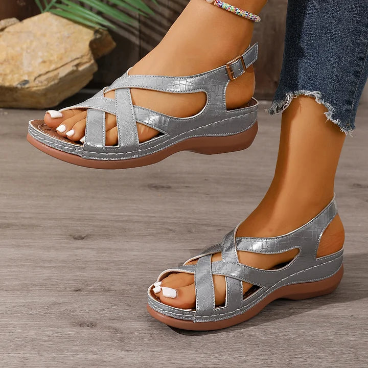 Alnia - Comfortable Orthopedic Wedge Sandals
