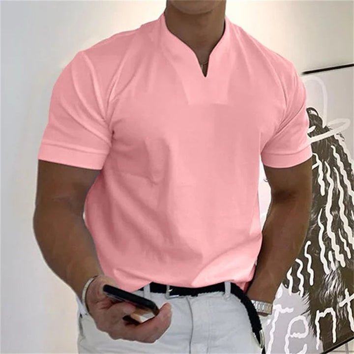 Neven - Short Sleeve T-Shirt V Neck