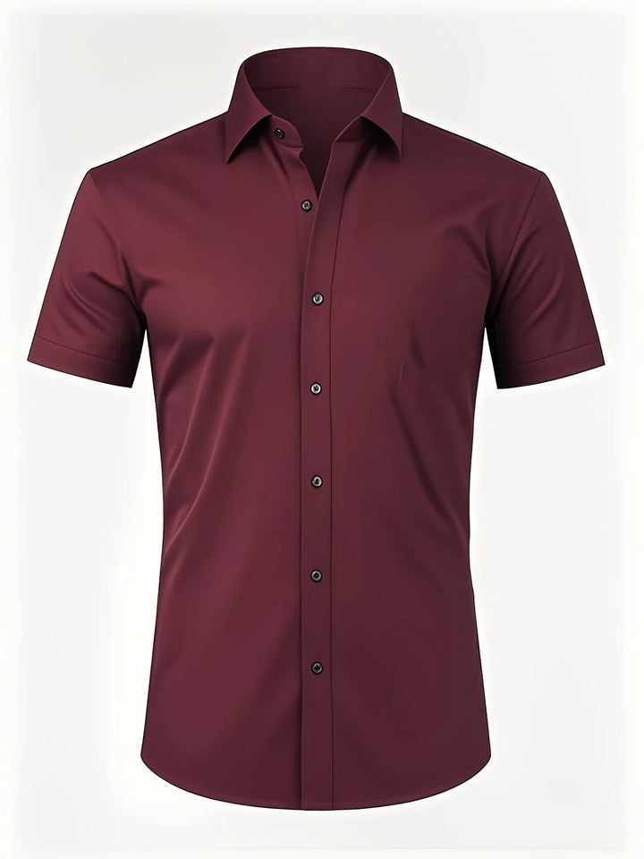 Ezra - Elegant Slim Fit Shirt With Button