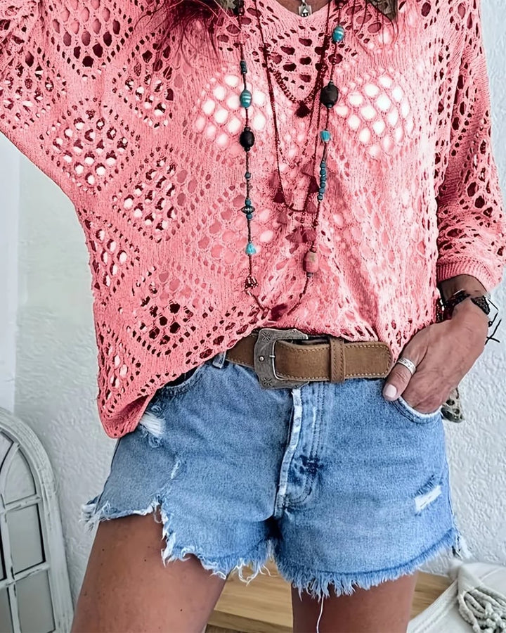 Helenia - Breathable Knitted Sweater